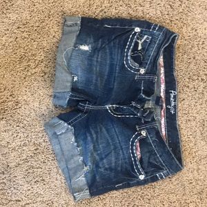 Jean shorts